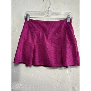 Etonic pink‎ athletic stretch pleated skort womens XS pickleball tennis golf